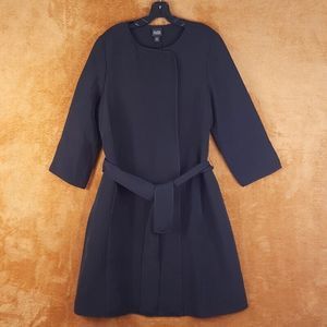 Eileen Fisher Black Trench Coat